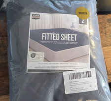 Utopia Bedding - 2er Set Spannbettlaken 180x200cm - Grau - Oeko-Tex Zertifiziert Bedding Set / Schlafset price