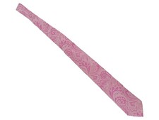The Tie Bar Herren Krawatte Seide Rosa Paisley Elegant Business Festlich Tie price