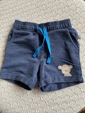 HM Baby Hose | Shorts | Junge | Gr. 86 | Blau | Sweat | Liegelind | kurze Hose Baby-Shorts price
