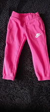 Nike Baby Jogginghose Hose Rosa Gr. 86-92 Baumwolle/Polyester elast. Bund Baby-Hosen price