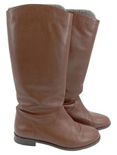 LAMARTHE Damen Stiefel Gr. 38 Braun Klassisch Elegant Leder Herbst Winter Damenstiefel price