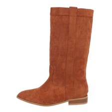 Flache Stiefel Damenschuhe 0724 Ital-design In Camel Damenstiefel price