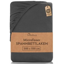 Mikrofaser Spannbettlaken Spannbetttuch Bettbezug in vielen Farben/Größen Bettlaken price