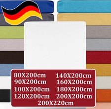 Spannbettlaken Jersey Spannbetttuch 100% Baumwolle Bettlaken Spannbettuch DHL Bettlaken price