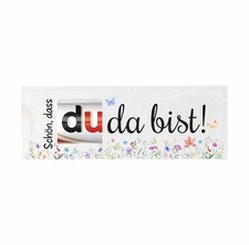 Duplo Hülle „Schön, Dass Du Da Bist“ Geschenk Party Geburtstag Hochzeit Gäste Geschenkartikel price