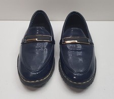 JUNGEN MARINEBLAU LACKLEDER SLIPPER HALBSCHUHE ELEGANTE SCHUHE KLEINKIND GRÖSSE 7UK EUR24 Unisex-Kinder-Lauflernschuhe price
