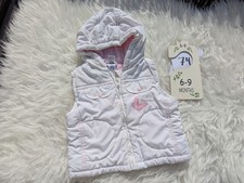 dünne Weste hellrosa rosa Schmetterling 74 Baby Mädchen Babyweste price