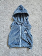 Baby Weste Dino, blau, mit Applikation und Kapuze Babyweste price