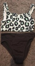 George Bikini-Set Leopardenmuster Mädchen 8-9 Jahre - Zweiteiler Mädchen-Bademode price