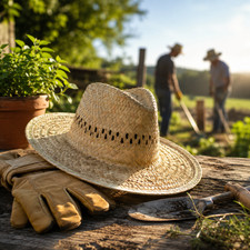 Strohhut Sommerhut Sonnenhut Hut Travellerhut Arbeitshut für Garten und Outdoor Herrenhut price