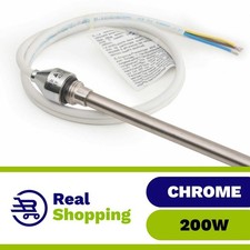 Valdern Elektro Heizelement IP64 für Handtuchhalter Heizkörperwärmer 200W chrom Havlupan price