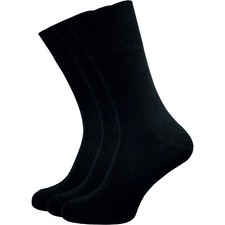 12 Paar Herren Socken Business Baumwolle Strümpfe schwarz Herrensocken price