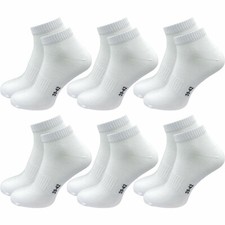 6 Paar Sport Quarter Socken Sneaker Socken knöchelhoch 80% Baumwolle Herrensocken price