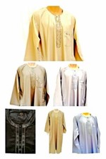 TUNIKA OPA KURTA OBERTEIL SHIRT JUBBA LANG SPA HAJJ UMRAH HERREN NEUE BESCHEIDENE KLEIDUNG Modest-Tunika price