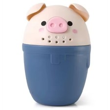 Für mühelose Badezeit Cartoon Baby Schweinchen Shampoo Spülbecher Haarwäsche F5R5 Baby-Waschschüssel und Kelle price