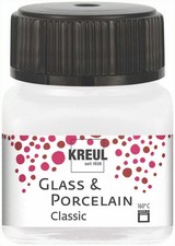 KREUL Glas- und Porzellanfarbe Classic perlmutt-weiß 20 ml Glasfarbe price