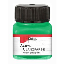 Kreul Acryl Glanzfarbe grün 20ml Glas 100ml/12,45 Euro Glasfarbe price