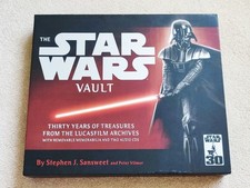 2007 COFFEE TABLE BOOK - STAR WARS FAN CLUB VAULT - GREAT BOOK WITH INSERTS CDS Orta Sehpa price