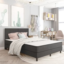 Boxspringbett Einzelbett Bettgestell Singlebett Gästebett Bettrahmen Bett Stoff Bettbasis price