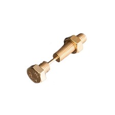 316L Edelstahl Fake Plug 6-Kant Schraube Screw schwarz silber Piercing Herren Gold- & Silber-Piercing price