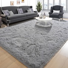 Flauschige Teppich Langflor Hochflor Shaggy Flokati Fußmatte Läufer Wohnzimmer Wohnzimmerteppich price