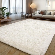 Flauschige Teppiche Hochflor Shaggy Teppich Langflor Wohnzimmer Pflegeleicht DHL Wohnzimmerteppich price