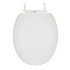 MSV WC Sitz Klodeckel Toilettendeckel Abnehmbar Softclose Absenkautomatik Weiß Toilettensitz price