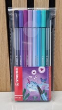STABILO Pen 68 Filzstifte 8er Set Narwal Edition Premium Fasermaler Medium 1.0mm Kalem Seti price