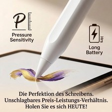 Apple Pen, Tablett Pen Set Mit Auswechselbaren Spitzen Wiederaufladbar Kalem Seti price