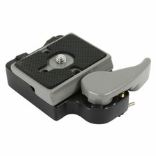 HOT 323 Quick Release Clamp With 200PL-14 QR For Manfrotto Camera Tripod FAST Tripodlar price