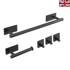 Stilvolles 5-teiliges selbstklebendes Badaccessoires-Set - kein Bohren erforderlich Banyo Aksesuar Seti price