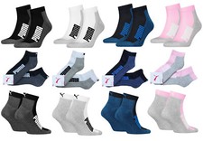PUMA Baumwoll Jump Quarter mit Frotteepolstersohle Sneaker Socken 1/4 Schaftform Sneakersocken price
