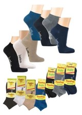3 Paar Bambus  Viskose Sneaker Socken für Damen Herren Größen 35-54 Unisex Sneakersocken price