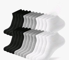 60 Paar Sneaker Socken Schwarz Herren Damen Sport Kurzsocken Freizeit Schwarz Sneakersocken price