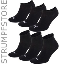 PUMA Sneaker Quarter Sport Socken 3 Paar Damen Herren UNISEX schwarz (200) Sneakersocken price