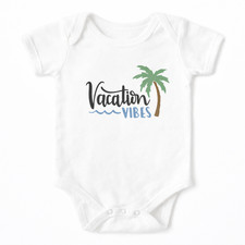 Baby Weste Body - "Vacation Vibes" Baby Krankenhaus Tasche Outfit Baby-Erstausstattung fürs Krankenhaus price