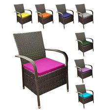 Geflecht Rattan Stuhl Sitzkissen Outdoor Esszimmer Stuhlauflagen Terrasse Garten Sitze Standart Sandalye price