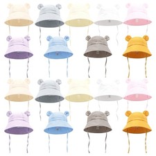 Breathable Cute Cartoon Bear Children s Caps 0-3 Years Old Sunscreen Hat Heawear Baby-Sonnencreme price