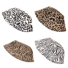 Toddler Kids Sunscreen Bucket Hat Leopard Print Foldable Fisherman Cap Baby-Sonnencreme price