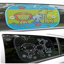 Clippasafe 2er Pack Fun Sonnenschutz Maschine Baby Auto Sicherheit Blendstrahl Sonnenschirm Bildschirm Baby-Sonnencreme price