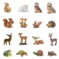 Dekofigur Wald-Tiere, Igel Reh Eichhörnchen Eule, Herbst Deko, Hobbyfun Dekofigur price