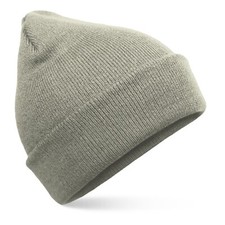 Beanie Mütze Bündchen weich Acryl HELLGRAU Herbst Winter Herren Damen Kinder Erkek Beresi price