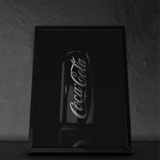 Coca Cola Poster, Kult, Abstrakt, Keilrahmen, Canvas, Leinwandbild Tuval price