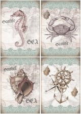 Decoupage-Bastelpapier-Softpapier-Serviettentechnik-Vintage-maritim-12266 Bastelpapier price