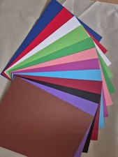 Farbpapier  DIN A4 (210x297mm) Bastelkarton Tonkarton 10 Blatt Bastelpapier price