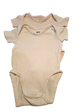 Nr.42 Baby Mädchen 2er Set Kurzarm Body Unterwäsche H&M Gr.50 Baby-Body-Set price