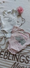 Ergee orsolino baby 2-tlg Baby Body Set Kurzarm Tiere rosa/weiß Gr 50/56 Baby-Body-Set price