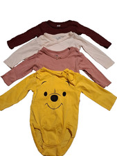 Nr.109 Baby Mädchen 4er Set Langarmbody Unterwäsche H&M Gr.56 Baby-Body-Set price