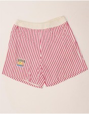 VINTAGE Herren Bademode groß rosa gestreift AU02 Erkek Plaj Giyimi price