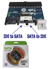 SATA zu IDE und IDE zu SATA Konverter Adapter für CCTV kompatibel mit SATA1.0 Computer Converters und Adapters price